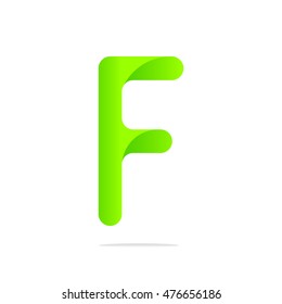 Letter F logo design concept
