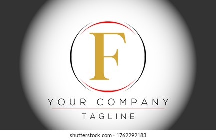 Letter F Logo Design, Creative Modern Icon F