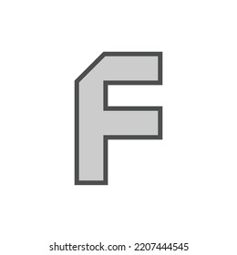 Letter F Logo Design Template