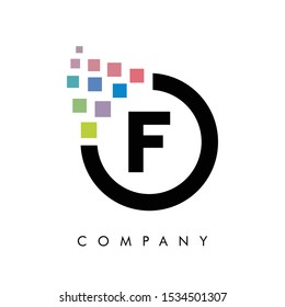 Letter F Logo. F Letter Design Vector