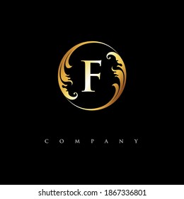 vector de diseño del logotipo F de letra