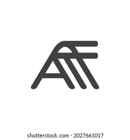 150 Af initial triangle logo Images, Stock Photos & Vectors | Shutterstock