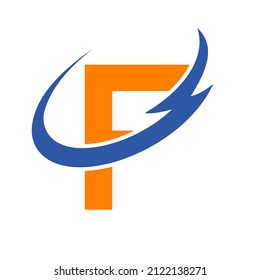 Plantilla de vectores de diseño de logotipo F de la letra. F Logotipo Monocromo mínimo, Monograma, Tipo, Alfabeto, Signo Premium