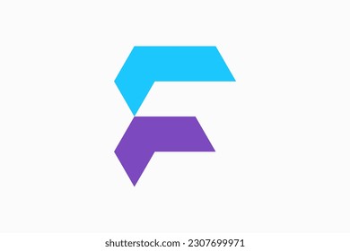 Letter F Logo Design Vector Sign 