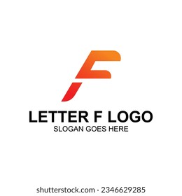Letter F logo design vector art latter mark logo