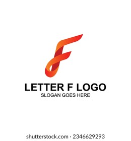 Letter F logo design vector art latter mark logo