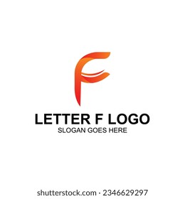Logo-Design-Vektorgrafik-Logo von Letter F