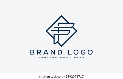 letter F logo design vector template design for brand.