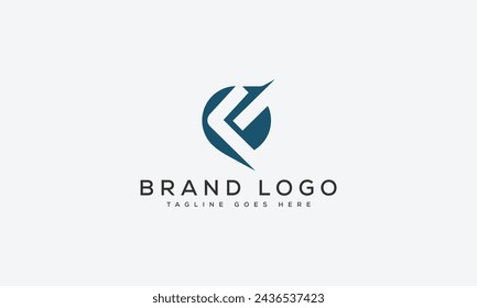 Diseño de plantilla de vector de diseño de logotipo de letra F para marca.