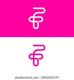 Letter F Logo design vector template