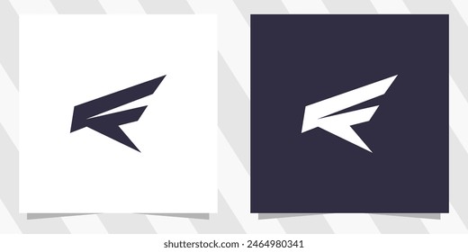 letter f logo design vector