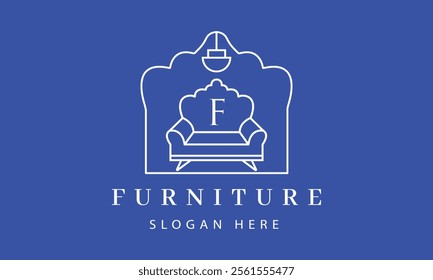 letter F logo design vector template design file