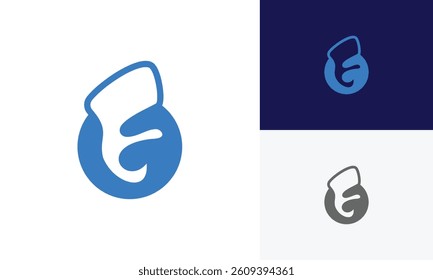 letter f logo design vector