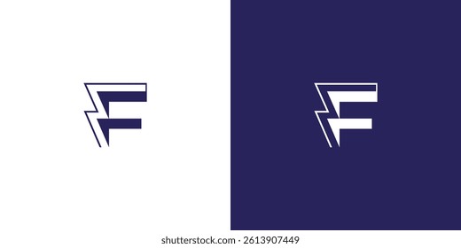 Letter F Logo Design Vector