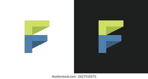 Letter F Logo design Vector