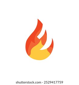 Letter F logo Fire shape, Letter E logo fire shape