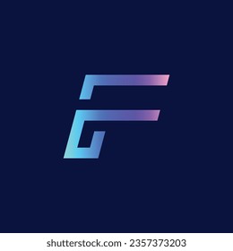 Diseño de logotipo degradado moderno
