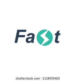 Letter F logo or icon design
