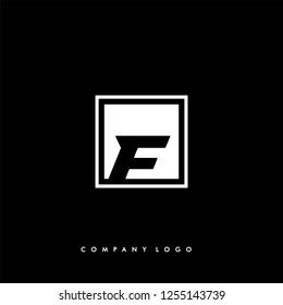 Letter F logo icon design template elements. No. 1