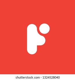 Letter F logo icon design template elements