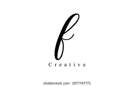 Letter F Logo Icon Design Template Element