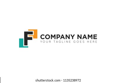 letter f logo, icon, symbol