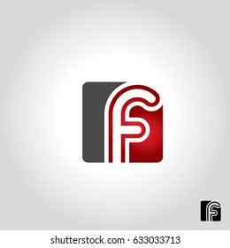 letter f logo, icon and symbol vector illustration
