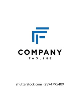 Letter F logo icon vector template.eps