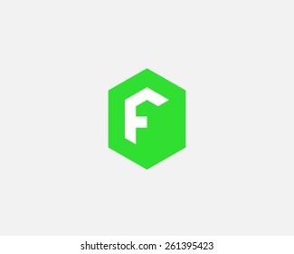 Letter F logo icon vector design