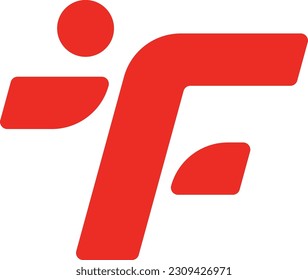 Letter F logo set, Fitness Gym logo design, F Run Logo