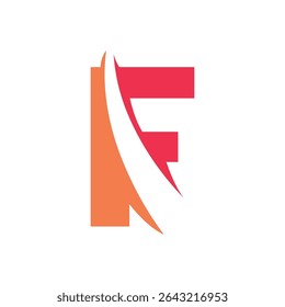 Letter F Logo Set – Minimalist and Modern Flat Vector Icons