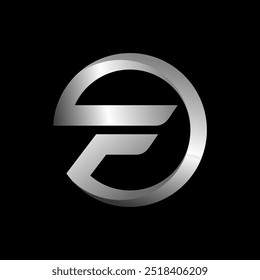 letter f logo simple clean and elegance