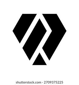 Letra F y letra I logotipo, simple y limpio