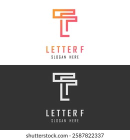 Letter F Logo Stock Illustrations Vector Graphics