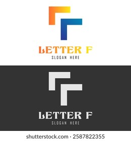 Letter F Logo Stock Illustrations Vector Graphics