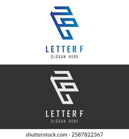 Letter F Logo Stock Illustrations Vector Graphics