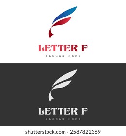 Letter F Logo Stock Illustrations Vector Graphics