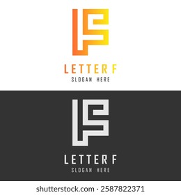 Letter F Logo Stock Illustrations Vector Graphics