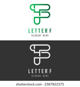 Letter F Logo Stock Illustrations Vector Graphics