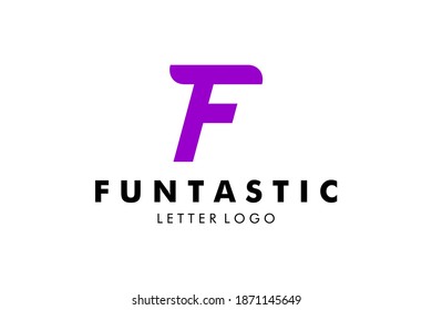 Letter F Logo : Suitable for Company Theme, Technology Theme, Initial Theme, Infographics and Other Graphic Related Assets.