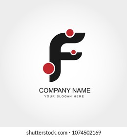 Letter F Logo Template