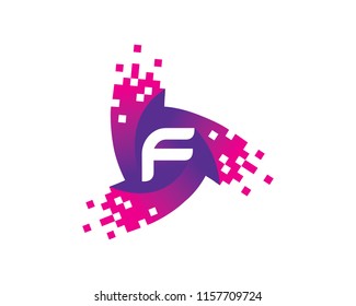Letter F Logo Template Design Vector, Emblem, Concept Design, Creative Symbol, Icon