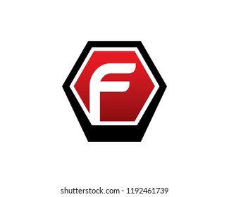 Letter F Logo Template Design Vector, Emblem, Concept Design, Creative Symbol, Icon