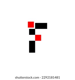 Buchstabe F-Logo-Vorlage