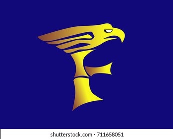 letter F logo vector