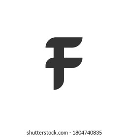 Letter F logo vector design 