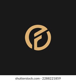 Letter F logo vector template elements
F circle icon,