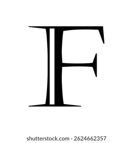 Letter F Logotype Icon Design Template
