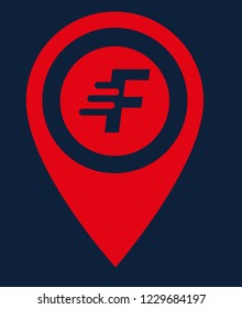 letter F and map pin. logo concept. Designed for your web site design, logo, app, UI