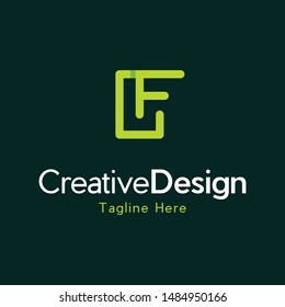 Letter F Minimalist Logo Design